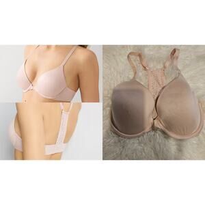 Future Foundation Front Close Racerback Bra